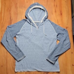 BKE Heathered Blue Hooded Sweatshirt